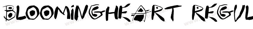 BloomingHeart Regula字体转换